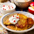 Parsnip and Pear Fritters