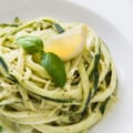 Creamy Courgette Fettuccine