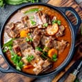 Balsamic Beef and Wild Mushroom Stew