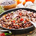 Black Bean, Mango and Chorizo Stew