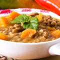 Pork with Lentils and Apricots