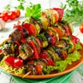 Syrian Eggplant Kebabs