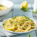 Linguine with Chives and Lemon