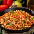 Tuscan Bean, Tomato and Spinach Stew