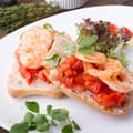 Prawn and Butter Bean Bruschetta