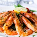 Easy Cantonese King Prawns