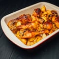 Chicken Thigh and Sweet Potato Traybake