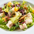 Grapefruit and Crispy Pork Salad