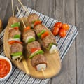 Beef Meatball Skewers