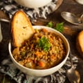 Puglian Lentil and Kale Stew