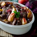 Beef, Kidney Bean and Apple Hotpot