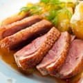 Roast Duck Breast with Sweet Potato