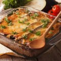 Aubergine and Lentil Vegan Bake