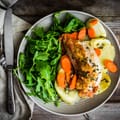 Crispy Chicken and New Potato Salad