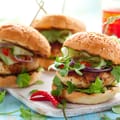 Korean Chicken Burgers