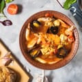 Seafood and Hake Cataplana