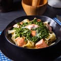 Smoked Salmon Pappardelle