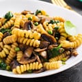 Mushroom and Rosemary Fusilli