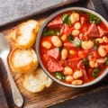 Easy Chickpea and Chorizo Tapas