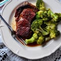 Ribeye Steak with Beaujolais Sauce