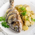 Sea Bass with Fennel and Crispy Potatoes