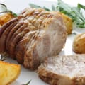 Pork Loin with Parma Ham and Potatoes