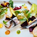 Mackerel, New Potato and Beetroot Warm Salad