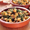 Warm Rustic Salad with Chickpeas, Chorizo and Capsicums