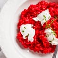 Beetroot and Red Wine Risotto