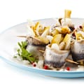 Sardine Chicory Cups with Tapenade