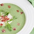 Minted Pea and Ham Soup