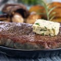 Ribeye Steak with Blue Cheese Butter