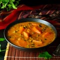 Spicy Sweet Potato and Red Lentil Stew