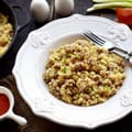 Couscous Salad with Spiced Turkey Mince