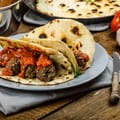 Lamb Kofte with Tomato Sauce