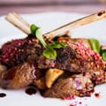 Spice-crusted Lamb with Crushed New Potatoes