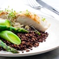 Cod with Puy Lentils