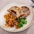 Paprika Pork Chop with Romanian Smoky Beans