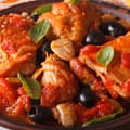 Simple Chicken Cacciatore