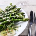 Asparagus with Preserved Lemon and Goat’s Cheese