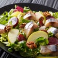 Smoked Mackerel, Bean and Beetroot Salad