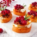 Caramelised Onion and Goat’s Cheese Crostini
