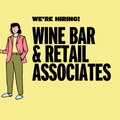 We're Hiring - Full-Time Wine Bar & Retail Associate - Sydney