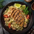 Chicken with Apricots and Couscous
