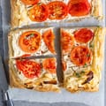 Easy Tomato and Camembert Tart