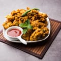 Mango and Prawn Pakoras