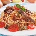 Sicilian Anchovy and Apricot Spaghetti