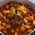 Vegan Pumpkin and Bean Stew