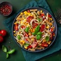 Tex-Mex Corn and Pasta Bake