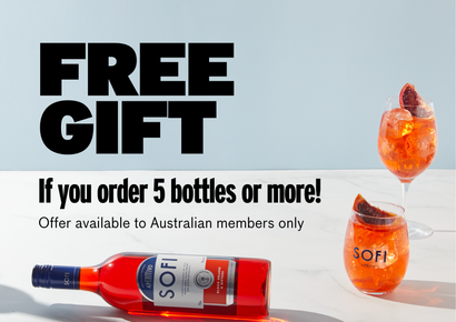 Cheers to a Free gift this month - SOFI Aperitivo